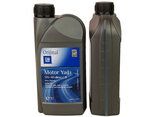 GM Dexos 2 5W-40 Motor Yağı (1 litre)