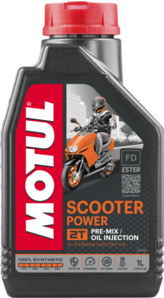 Motul Scooter Power 2T Motor Yağı (1 litre)
