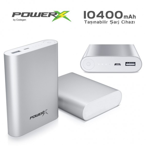 Codegen A10 PowerX 10400 10400 mAh Powerbank