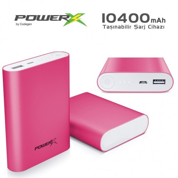 Codegen A10 PowerX 10400 10400 mAh Powerbank