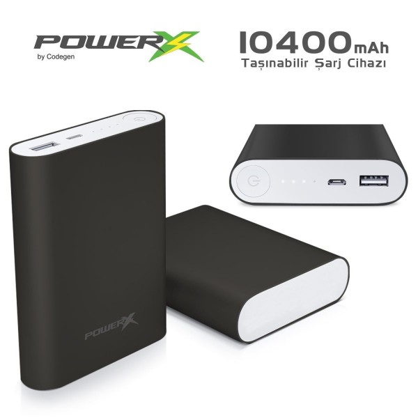 Codegen A10 PowerX 10400 10400 mAh Powerbank