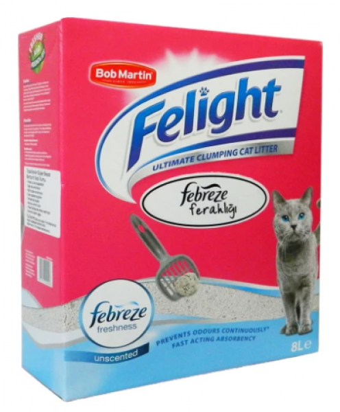 Bob Martin Febreze Felight Ambipur Bentonit 8 lt Kedi Kumu