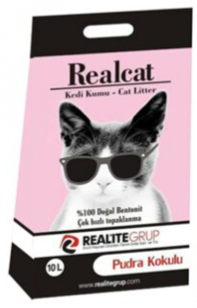 Realcat Pudra Kokulu 20 lt Kedi Kumu