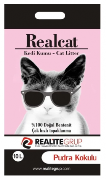 Realcat Pudra Kokulu 10 lt Kedi Kumu