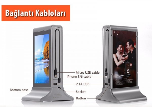 Codegen K1 Restaurant Menü 20800 mAh Powerbank