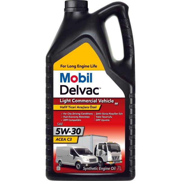 Mobil Delvac Light Commercial Vehicle M 5W-30 Motor Yağı (7 litre)
