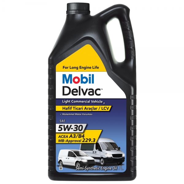 Mobil Delvac Light Commercial Vehicle T 5W-30 Motor Yağı (7 litre)