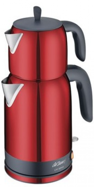 Arzum AR346-R Çay Sefası Çay Makinesi (Kırmızı)