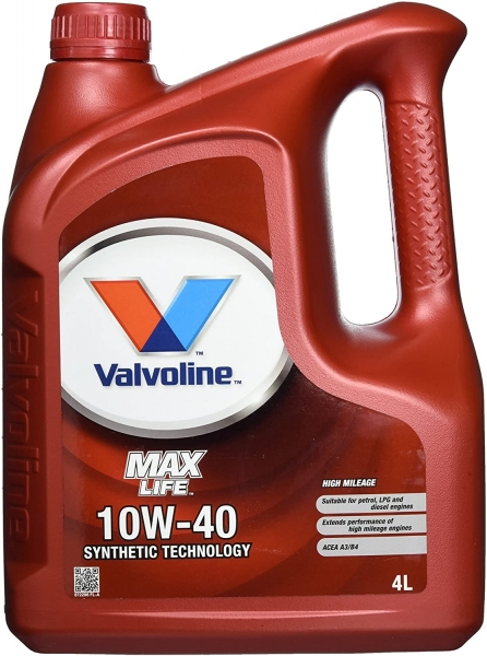 Valvoline MaxLife 10W-40 Motor Yağı (4 litre)