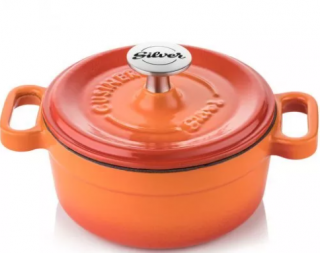 Silver Cusinero Döküm Mini Tencere 14 cm