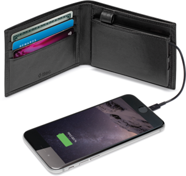 ttec ChargeWallet (iPhone) 2500 mAh Powerbank