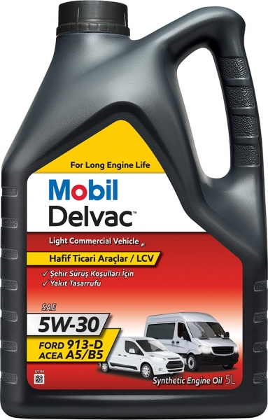 Mobil Delvac Light Commercial Vehicle F 5W-30 Motor Yağı (5 litre)