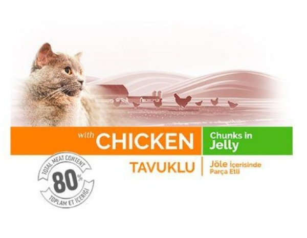 Bonacibo BonaCibo Tavuklu Kısır Yetişkin 85 gr Kedi Maması