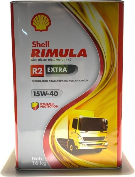 Shell Rimula R2 Extra 15W-40 Motor Yağı (18 litre)