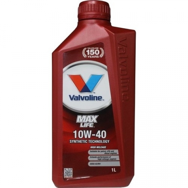 Valvoline MaxLife 10W-40 Motor Yağı (1 litre)