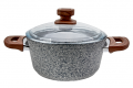 Emsan Woody Titangranit Derin Tencere 20 cm resim