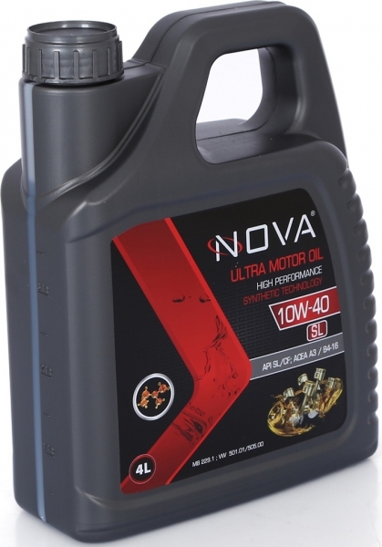 Nova 10W-40 SL Motor Yağı (4 litre)