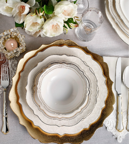 Pierre Cardin Pearl 60 Parça Yemek Takımı