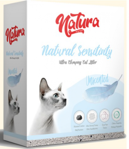 Natural Sensitivity Cat Litter 10 lt Kedi Kumu