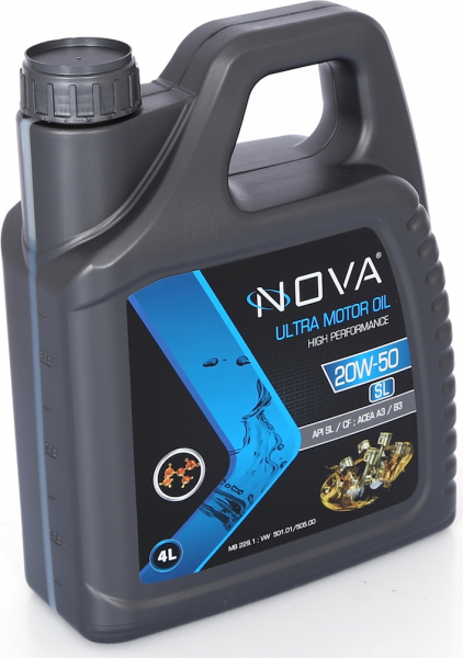 Nova 20W-50 SL Motor Yağı (4 litre)
