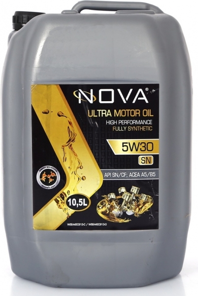 Nova 5W-30 SN Motor Yağı (10.5 litre)