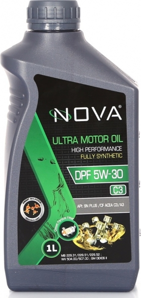 Nova DPF 5W-30 C3 Motor Yağı (1 litre)