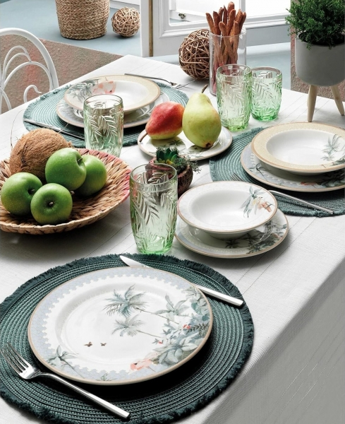 Pierre Cardin Tropic 24 Parça Yemek Takımı