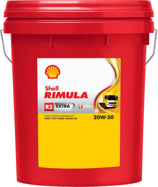 Shell Rimula R2 Extra 20W-50 Motor Yağı (20 litre)