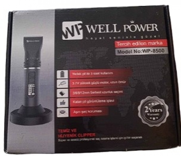 Well Power WP-8500 Saç Kesme Makinesi