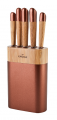 Karaca Maple Rosegold Standlı Bıçak Seti 6 Parça resim