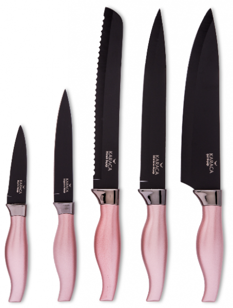 Karaca Rosegold Standlı Bıçak Seti 6 Parça