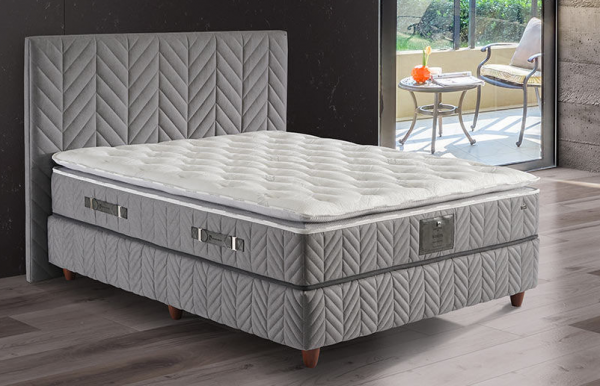 Pierre Cardin Louis 120x200 cm Visco + Yaylı Yatak (120x200 cm)