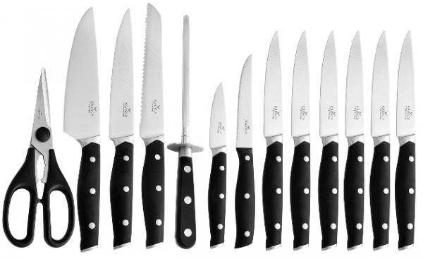 Karaca Surplus Pro Standlı Bıçak Seti 14 Parça