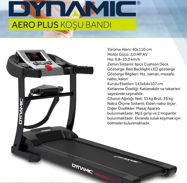 Dynamic Aero Plus Koşu Bandı