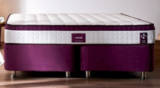Niron Violet 90x190 cm Yaylı Yatak