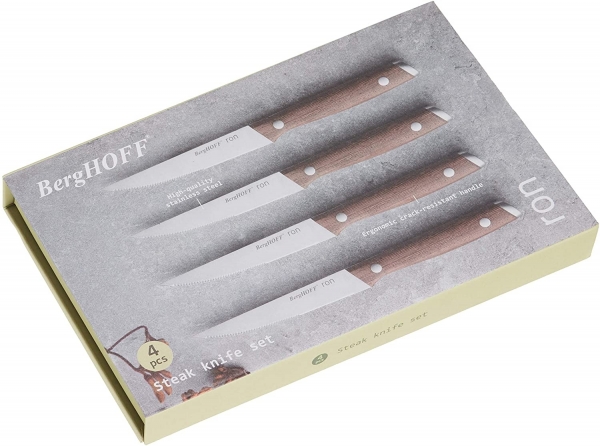 BergHOFF Berghoff Ron 3904108 Mutfak Bıçağı Seti 4 Parça