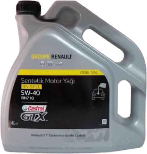 Castrol GTX 5W-40 Motor Yağı (4 litre)
