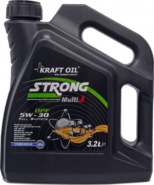 Kraft Oil Strong DPF Ultra 5W-30 Motor Yağı (3.2 litre)