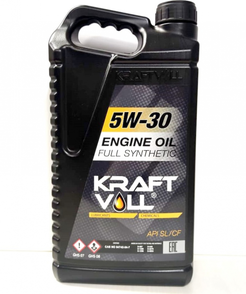 Kraftvoll Syntech 5W-30 SL/CF Motor Yağı (5 litre)