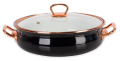 Acar Qualita Bronz Emaye Karnıyarık Tenceresi 24 cm resim