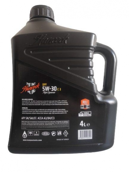 Hancock DPF 5W-30 C3 Motor Yağı (4 litre)