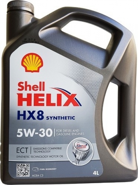 Shell Helix HX8 Synthetic ECT C3 5W-30 Motor Yağı (4 litre)