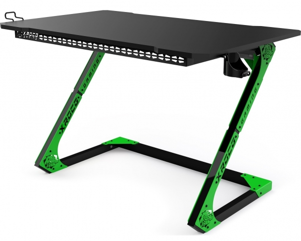 Xrocg Gaming S-115 RGB Oyuncu Masası (Yeşil / Siyah)
