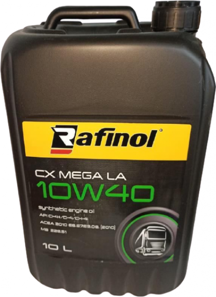 Rafinol CX Mega LA 10W-40 Motor Yağı (10 litre)