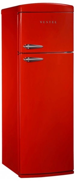 Vestel Retro SC-3251 Buzdolabı (Kırmızı)