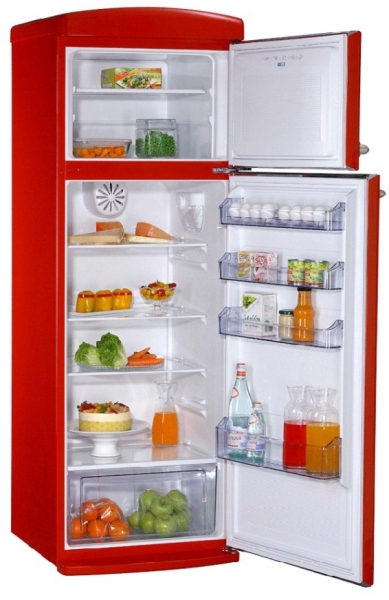 Vestel Retro SC-3251 Buzdolabı (Kırmızı)