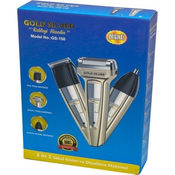 Gold Silver GS-150 Çok Amaçlı Tıraş Makinesi