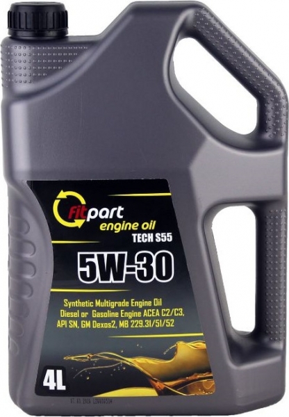 Fitpart Tech S55 5W-30 Motor Yağı (4 litre)
