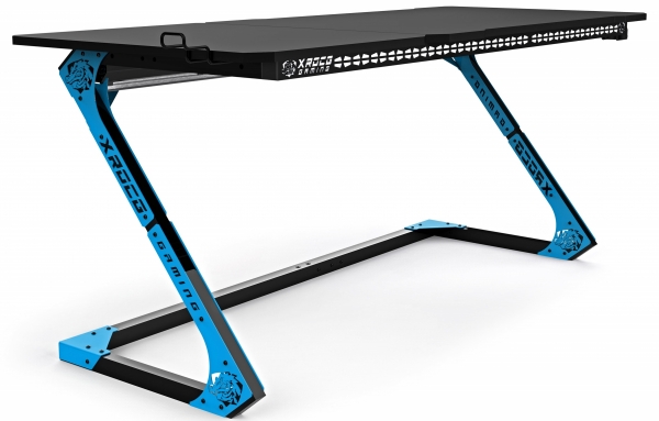 Xrocg Gaming M-172 RGB Oyuncu Masası (Mavi / Siyah)