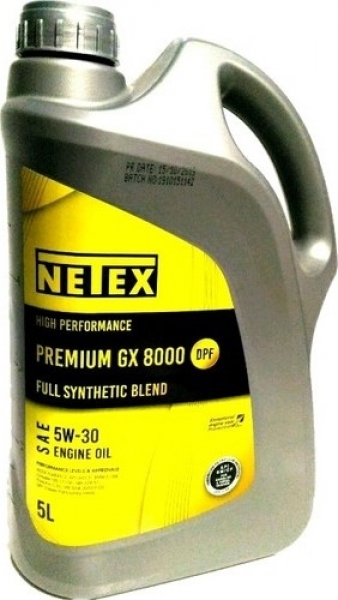 Netex Premium GX 8000 5W-30 DPF Motor Yağı (5 litre)